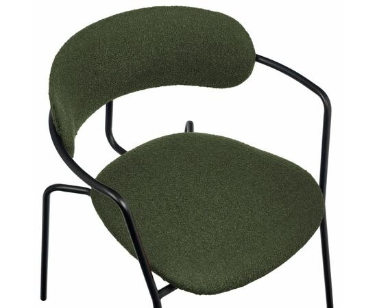 Комплект из 2-х стульев Ant букле зелёный, изображение 6 | Интернет магазин мебели и декора LifeDekor