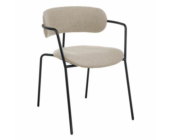 Комплект из 2-х стульев Ant букле латте, изображение 2 | Интернет магазин мебели и декора LifeDekor