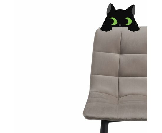 Стул на металлокаркасе полубарных Симпл 2 шт латте / черный, изображение 10 | Интернет магазин мебели и декора LifeDekor