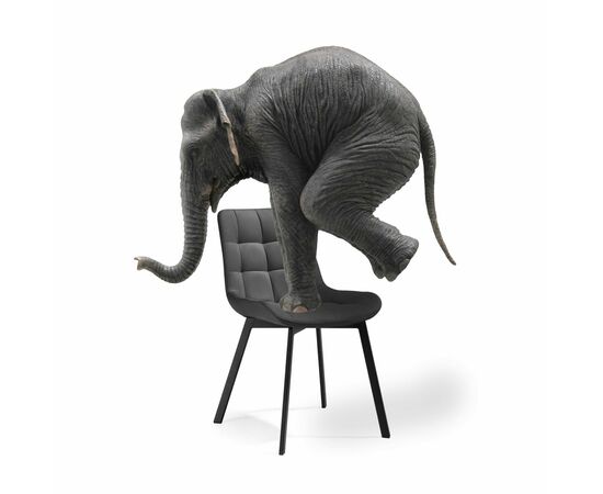 Стул на металлокаркасе Стронг 4 шт латте / черный, изображение 12 | Интернет магазин мебели и декора LifeDekor