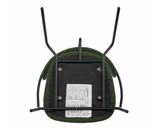 Комплект из 2-х стульев Ant букле зелёный, изображение 11 | Интернет магазин мебели и декора LifeDekor