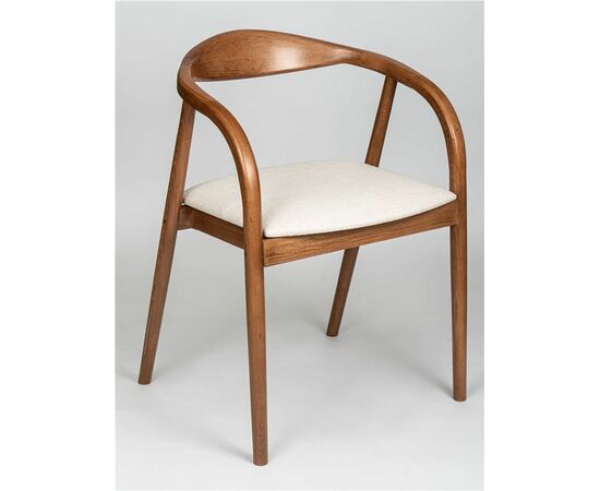 Полукресло венское Diona (светлый орех/ткань Тесла 01) | Интернет магазин мебели и декора LifeDekor