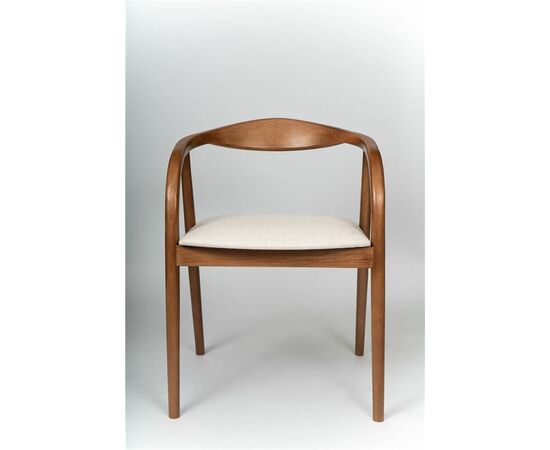 Полукресло венское Diona (светлый орех/ткань Тесла 01), изображение 2 | Интернет магазин мебели и декора LifeDekor