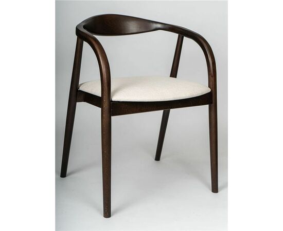 Полукресло венское Diona (темный орех/ткань Тесла 01) | Интернет магазин мебели и декора LifeDekor