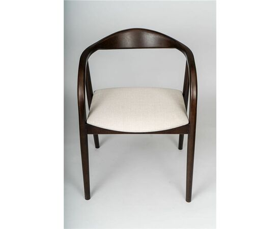 Полукресло венское Diona (темный орех/ткань Тесла 01), изображение 3 | Интернет магазин мебели и декора LifeDekor