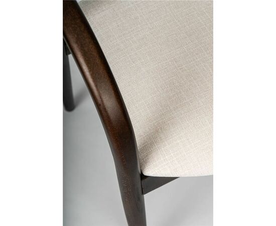 Полукресло венское Diona (темный орех/ткань Тесла 01), изображение 7 | Интернет магазин мебели и декора LifeDekor