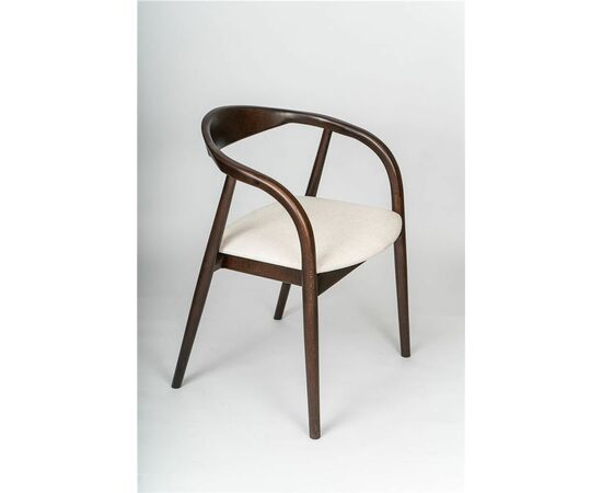 Полукресло венское Diona (темный орех/ткань Тесла 01), изображение 8 | Интернет магазин мебели и декора LifeDekor