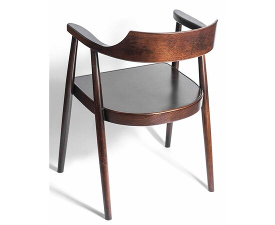 Полукресло венское Mercurius (темный орех) жесткое сиденье, изображение 2 | Интернет магазин мебели и декора LifeDekor