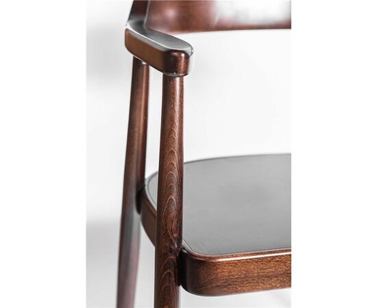 Полукресло венское Mercurius (темный орех) жесткое сиденье, изображение 4 | Интернет магазин мебели и декора LifeDekor