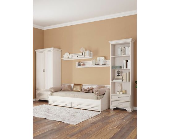 Шкаф-стеллаж Сиена 600, бежевый, изображение 5 | Интернет магазин мебели и декора LifeDekor