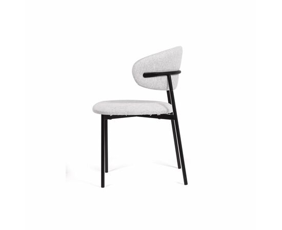 Стул Adele, рогожка wellton 912, светло-серый, изображение 3 | Интернет магазин мебели и декора LifeDekor