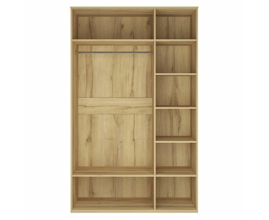 Шкаф Вега Сапфир 3дв, темно-синий, изображение 5 | Интернет магазин мебели и декора LifeDekor