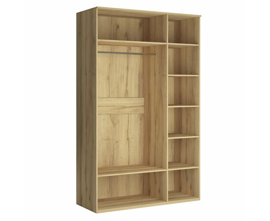 Шкаф Вега Сапфир 3дв, белый глянец, изображение 4 | Интернет магазин мебели и декора LifeDekor