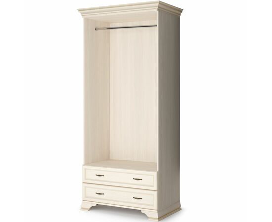 Шкаф Сиена 2дв, бежевый, изображение 4 | Интернет магазин мебели и декора LifeDekor