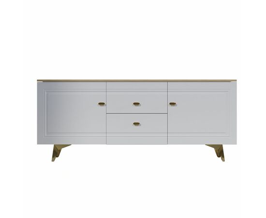 Тумба Вега Сапфир ТВ 1500, белый глянец, изображение 3 | Интернет магазин мебели и декора LifeDekor