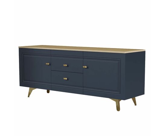 Тумба Вега Сапфир ТВ 1500, темно-синий, изображение 2 | Интернет магазин мебели и декора LifeDekor