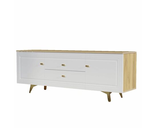 Тумба Вега Сапфир ТВ 1700, белый глянец, изображение 2 | Интернет магазин мебели и декора LifeDekor