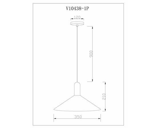 Светильник подвесной Moderli V11549-1P Forli, изображение 6 | Интернет магазин мебели и декора LifeDekor