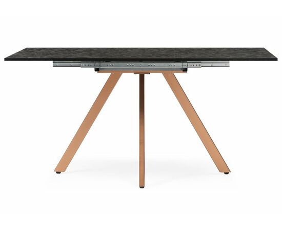 Стол деревянный Keon 116(155,5)x77 раздвижной, малави / медь, изображение 4 | Интернет магазин мебели и декора LifeDekor