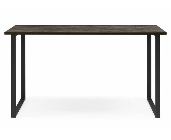 Стол деревянный Лиман 117 х 77 бетон темный / черный матовый, изображение 3 | Интернет магазин мебели и декора LifeDekor