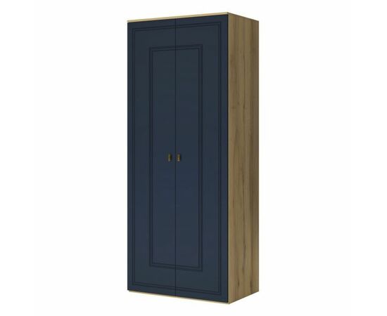 Шкаф Вега Сапфир 2дв, темно-синий | Интернет магазин мебели и декора LifeDekor