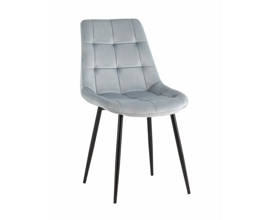 Стул Флекс New велюр пыльно-голубой, изображение 2 | Интернет магазин мебели и декора LifeDekor