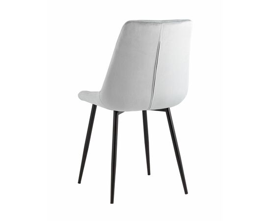 Стул Флекс New велюр пыльно-голубой, изображение 23 | Интернет магазин мебели и декора LifeDekor