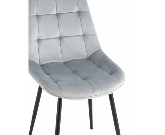 Стул Флекс New велюр пыльно-голубой, изображение 26 | Интернет магазин мебели и декора LifeDekor