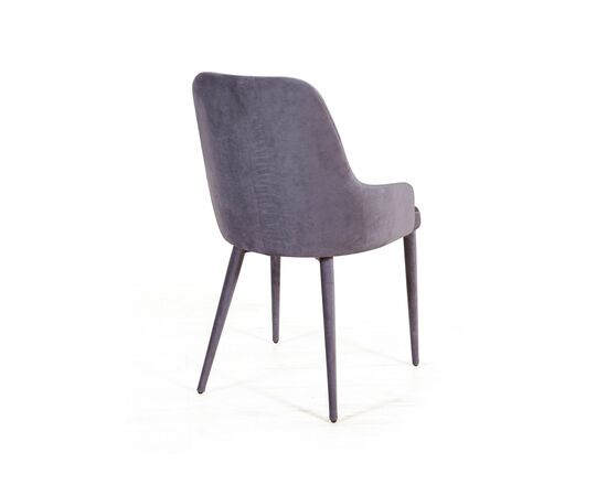 Стул Douglas ромб, бархат серый 27, изображение 11 | Интернет магазин мебели и декора LifeDekor