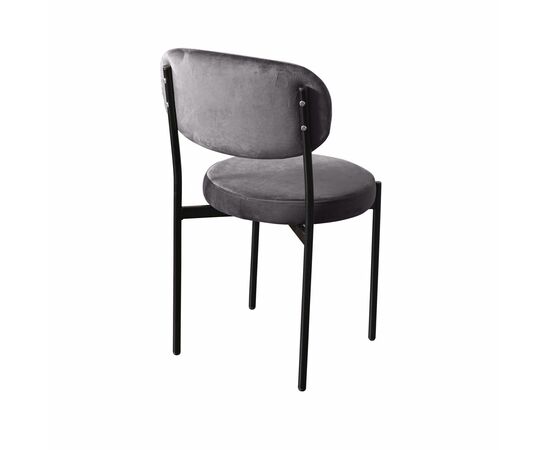 Стул Mason, бархат серый 27, изображение 6 | Интернет магазин мебели и декора LifeDekor