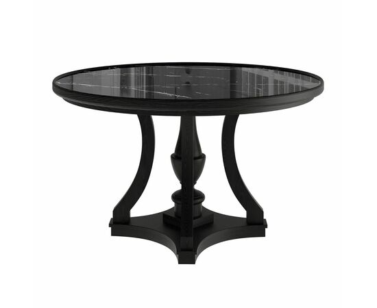 Стол Aspen 130, круглый, керамика глянцевая, изображение 2 | Интернет магазин мебели и декора LifeDekor