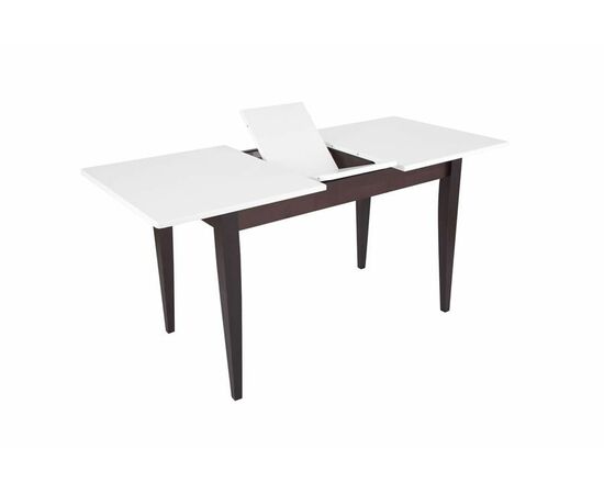 Стол Квадро (1200*700+300/цвет столешницы Натуральный дуб/цвет ножек Венге), изображение 3 | Интернет магазин мебели и декора LifeDekor