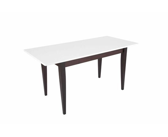 Стол Квадро (1200*700+300/цвет столешницы Натуральный дуб/цвет ножек Венге), изображение 4 | Интернет магазин мебели и декора LifeDekor