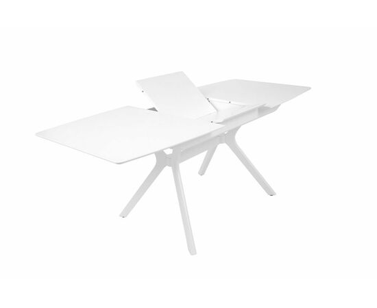 Стол Пекин (1400*820+400/цвет столешницы Белый/цвет ножек Белый), изображение 2 | Интернет магазин мебели и декора LifeDekor