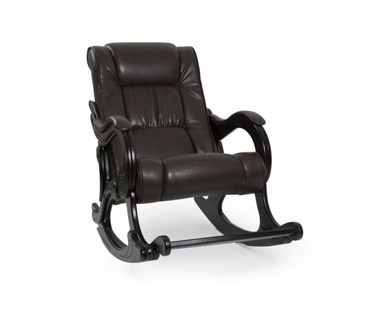 Кресло-качалка Сенатор 77 (Венге / Vegas Lite Amber), изображение 2 | Интернет магазин мебели и декора LifeDekor