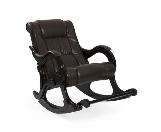 Кресло-качалка Сенатор 77 (Венге / Vegas Lite Amber), изображение 3 | Интернет магазин мебели и декора LifeDekor