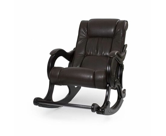 Кресло-качалка Сенатор 77 (Венге / Vegas Lite Amber) | Интернет магазин мебели и декора LifeDekor