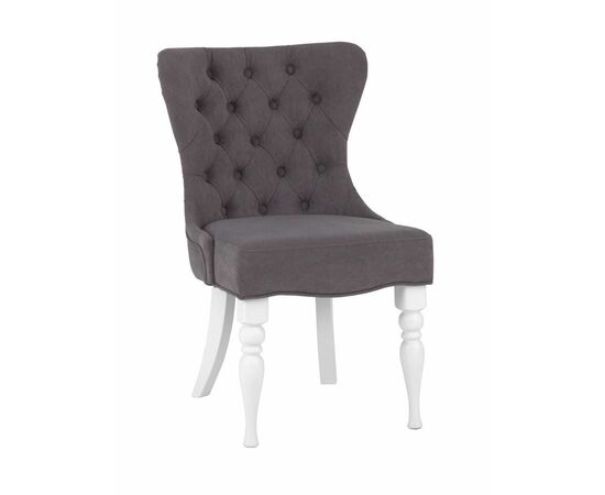 Кресло Вальс (эмаль белая / G21 - серый), изображение 2 | Интернет магазин мебели и декора LifeDekor