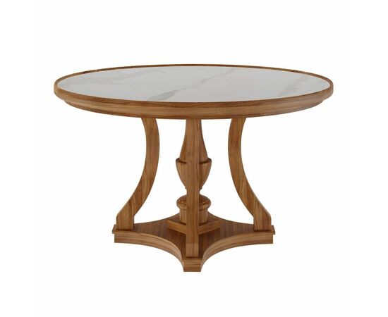 Стол Aspen 130, круглый, керамика матовая, изображение 2 | Интернет магазин мебели и декора LifeDekor