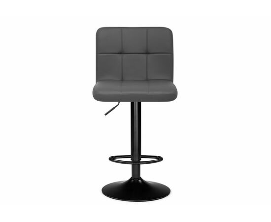 Барный стул Paskal серый / черный, изображение 3 | Интернет магазин мебели и декора LifeDekor