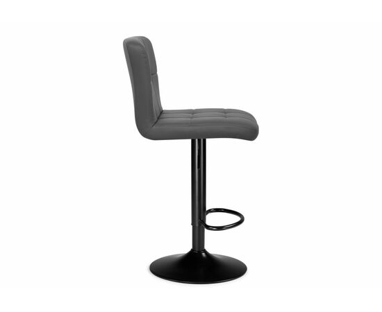 Барный стул Paskal серый / черный, изображение 4 | Интернет магазин мебели и декора LifeDekor