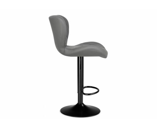 Барный стул Porch серый / черный, изображение 4 | Интернет магазин мебели и декора LifeDekor