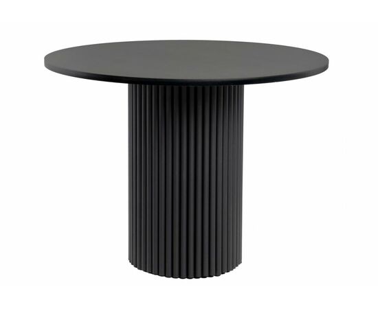 Стол деревянный Барел 90 черный / черный | Интернет магазин мебели и декора LifeDekor