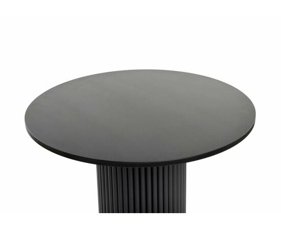 Стол деревянный Барел 90 черный / черный, изображение 2 | Интернет магазин мебели и декора LifeDekor