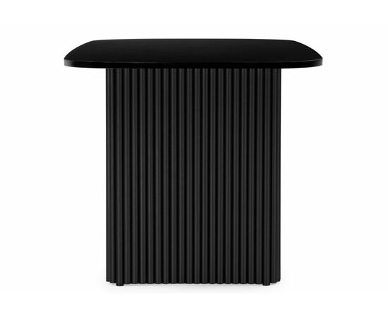 Стол деревянный Бавария B 160 х 90 черная пленка шагрень / черный, изображение 2 | Интернет магазин мебели и декора LifeDekor