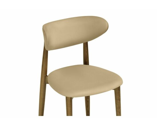 Стул деревянный Фарго бежевый / орех, изображение 5 | Интернет магазин мебели и декора LifeDekor