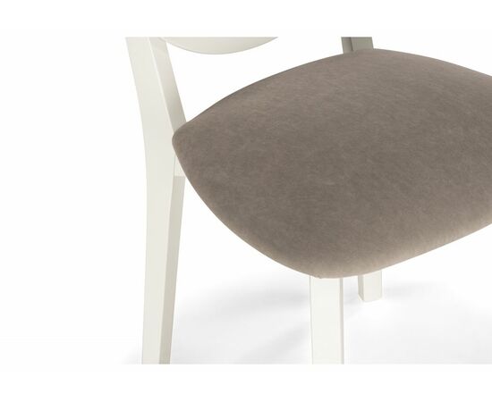 Стул деревянный Марти ткань MR 27 / слоновая кость, изображение 7 | Интернет магазин мебели и декора LifeDekor