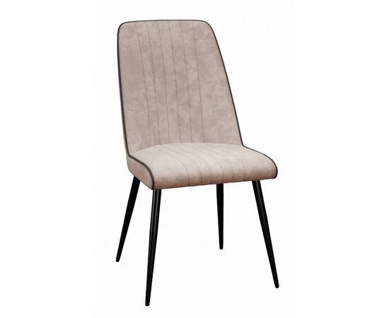 Стул DikLine 325 B03 BEIGE, ножки черные | Интернет магазин мебели и декора LifeDekor