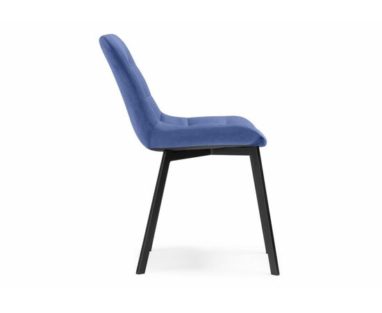 Стул Стронг 4 шт синий / чёрный, изображение 4 | Интернет магазин мебели и декора LifeDekor