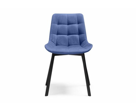 Стул Стронг 4 шт синий / чёрный, изображение 5 | Интернет магазин мебели и декора LifeDekor